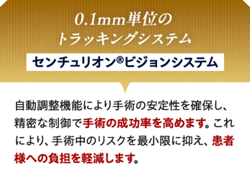 センチュリオン®ビジョンシステム
